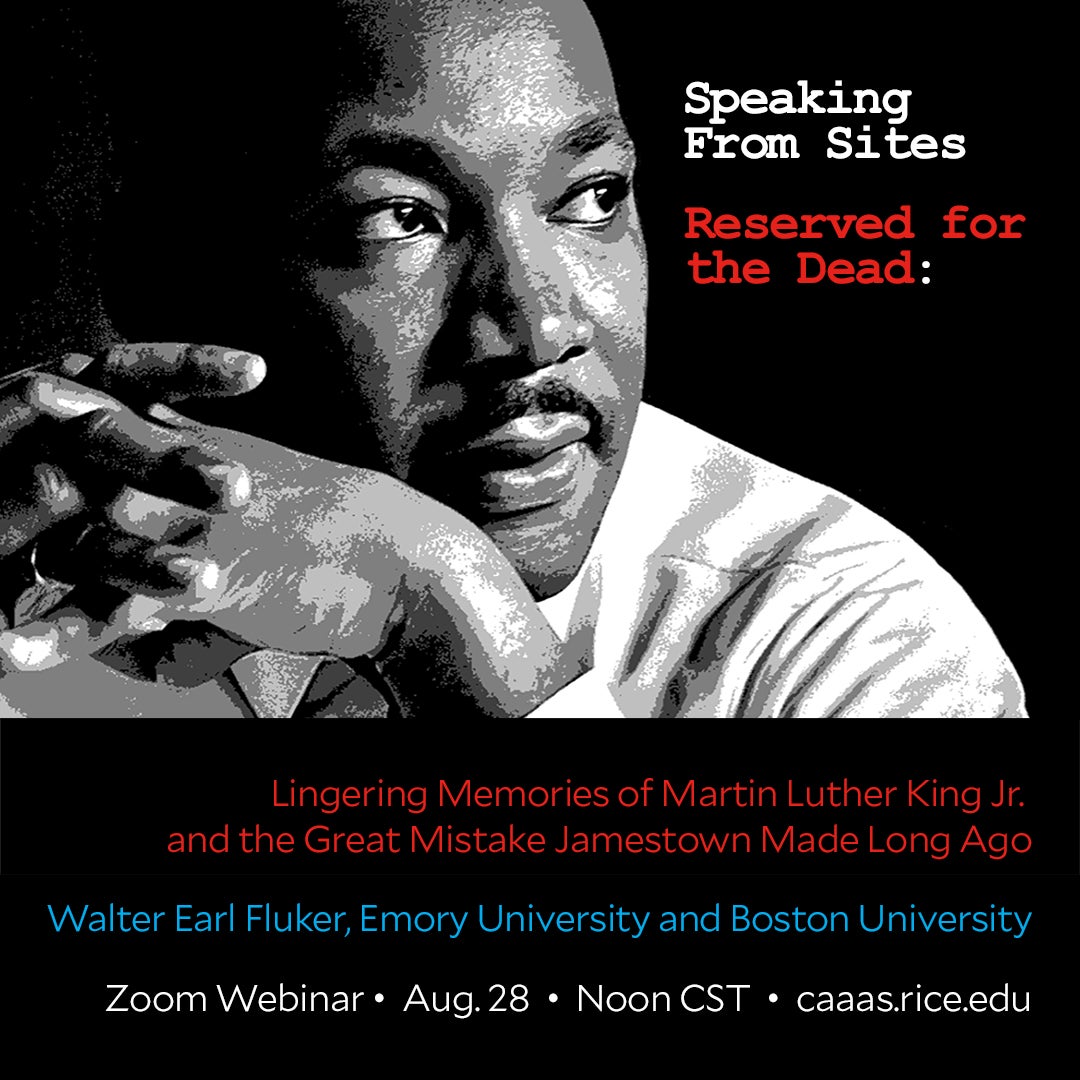 Center for African and African American Studies Zoom Webinar - Aug. 28